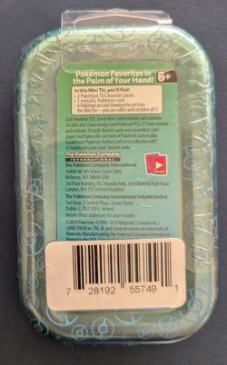 Cute Bulbasaur Pokemon TCG Kanto Friends Mini Tin - Sealed - Image 2