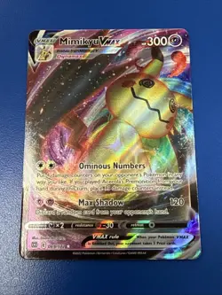 Pokemon SWSH09: Brilliant Stars #069/172 Ultra Rare,Holo Mimikyu VMAX - Image 1