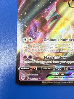 Pokemon SWSH09: Brilliant Stars #069/172 Ultra Rare,Holo Mimikyu VMAX - Image 2