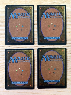 MTG Mines des morts terrains / Strip Mine x4 LP Renaissance Fra French FBB LP - Image 2