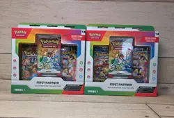 Pokemon TCG First Partner Illustration Collection Series 1 - Sealed X2 Bundle - Image 1