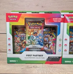 Pokemon TCG First Partner Illustration Collection Series 1 - Sealed X2 Bundle - Image 2