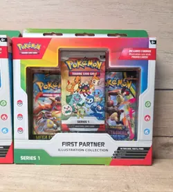 Pokemon TCG First Partner Illustration Collection Series 1 - Sealed X2 Bundle - Image 4