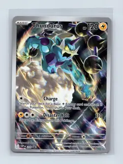 Thundurus 209 Holo Promo Scarlet & Violet Promo Pokemon Near Mint - Image 1