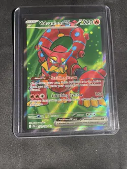 Pokemon Volcanion ex 171/159 Journey Together Ultra Rare Full Art Holo NM - Image 1