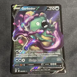 Garbodor V 100/203 - Pokemon Evolving Skies - Ultra Rare - NM - Image 1