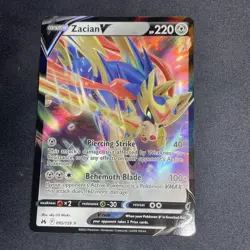 Pokemon - Zacian V 95/159 Crown Zenith Ultra Rare NM - Image 2