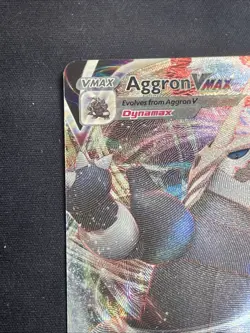 Pokemon Aggron VMax 097/172 Brilliant Stars Ultra Rare Holo NM - Image 2