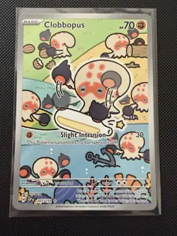 Pokemon TCG Clobbopus 207/191 Surging Sparks Illustration Rare Full Art - Image 1