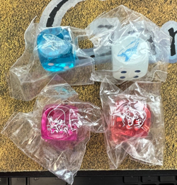 YuGiOh Legendary Duelists Season 2 set of All 4 Common Dice - SEALED - Image 1