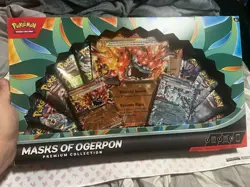 Pokemon Masks of Ogerpon Ex Premium Collection Box - Image 1