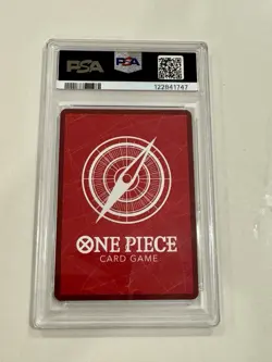 2025 ONE PIECE OP11-A FIST OF DIVINE SPEED ALTERNATE ART MONKEY D. LUFFY PSA 10 - Image 2