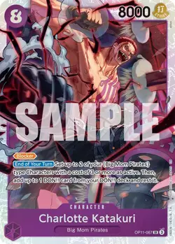 Foil - Charlotte Katakuri (067) - OP11 / NM / English One Piece TCG - Image 1