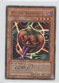 Mystic Tomato (R) Unlimited YuGiOh Magic uler Booster #MRL-094 2002 READ - Image 1