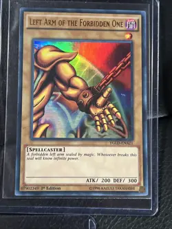 Yugioh Exodia The Forbidden One Complete Set YGLD-ENA17/21 1st Edition Mint - Image 5