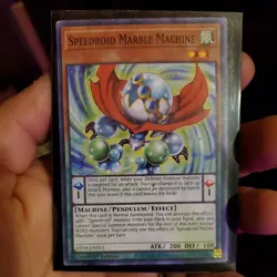 Speedroid Marble Machine - DUOV-EN034 - Ultra Rare - 1st Edition NM Yugioh Duel - Image 1