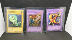 Yu-Gi-Oh TCG - 3 LOB (non-1st edition) Yugioh Card Lot - MP - Image 1