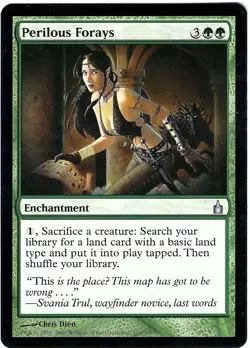 (3X) Perilous Forays Ravnica: City of Guilds - MTG Magic the Gathering Card - Image 2