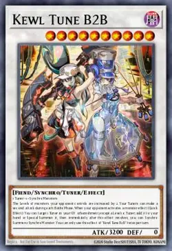 Yugioh BLZD-EN042 - Kewl Tune B2B - Super Rare - Image 1