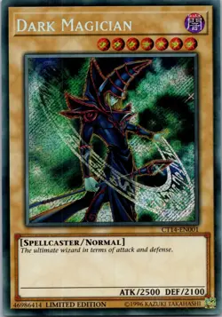 Yugioh Dark Magician CT14-EN001 Limited Edition Secret Rare NM - Image 1