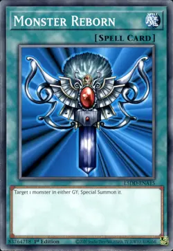 Monster Reborn - 1st Edition L5DD-ENA15 - NM - YuGiOh - Image 1