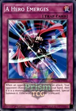 1st Ed A Hero Emerges YS14-EN036 Yugioh - Image 1