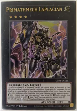 Primathmech Laplacian - GFP2-EN146 - Ultra Rare 1st Edition Yugioh - Image 1