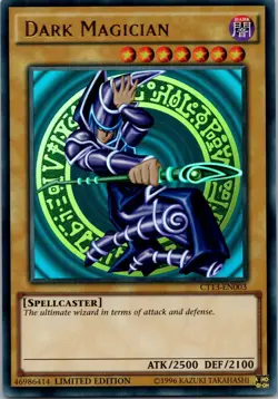 Yugioh Dark Magician CT13-EN003 Limited Edition Ultra Rare NM - Image 1