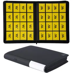 16 Pocket Card Binder,Trading Card Binder Holds up to 1024 Cards with 32 Slee... - Image 1