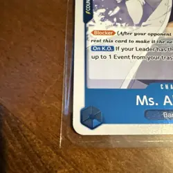 One Piece Card Game Pre Errata Ms. All Sunday OP01-079 Romance Dawn Near Mint - Image 4