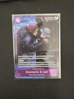 Rosinante & Law (EB04-038) [SR Alt] (NM) - One Piece - The Azure Sea's Seven - Image 1