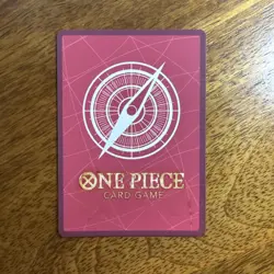 One Piece Iceburg Pillars of Strength AA Leader OP03-058 Error On BackU - Image 2