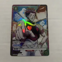 Union Arena Hisoka Hunter x Hunter (R*) UE02BT/HTR-1-093 Alternate Art English - Image 1