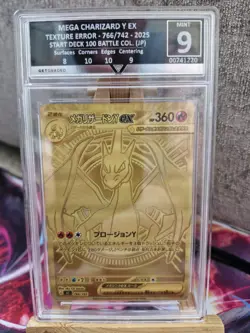 Pokemon TCG Mega Charizard Y EX #776 Starter Deck 100 Gold (ERROR CARD) - Image 3