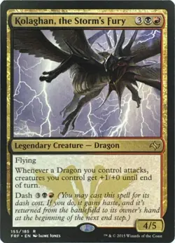 [B4G1] Kolaghan, the Storm's Fury 155 - Fate Reforged - NM - MTG Magic Card - Image 1