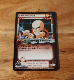 Dragonball Z DBZ CCG UnLimited FOIL CELL SAGA - Krillin Unleashed RARE Card #120 - Image 1