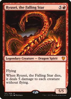 Ryusei, the Falling Star M Commander 2017 141 LP - Image 1