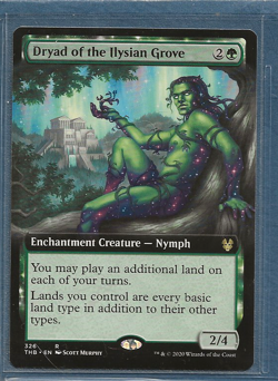 159 Dryad of the Ilysian Grove (Extended Art) THB #326 Never Played MTG - Image 1