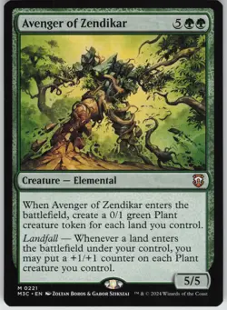 Avenger of Zendikar M Commander: Modern Horizons 3 221 NM - Image 1