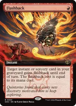 FOIL Flashback - Extended Art- Secrets of Strixhaven - MtG - NM - Image 1