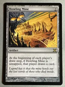 MTG / Howling Mine / 10E / #325 / Regular / Rare / NM - Image 1