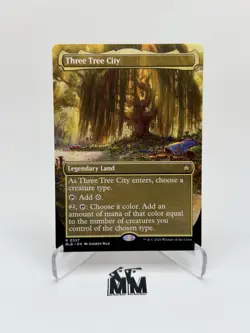 Three Tree City (Borderless) (0337) Bloomburrow Non-Foil NM/M - Image 1