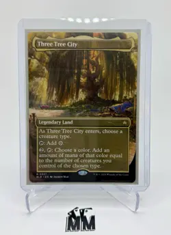 Three Tree City (Borderless) (0337) Bloomburrow Non-Foil NM/M - Image 3