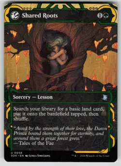 Shared Roots Uncommon Secrets of Strixhaven: Mystical Archive 58 MTG NM 2026 - Image 1