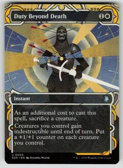 Duty Beyond Death Uncommon Secrets of Strixhaven: Mystical Archive 4 MTG NM 2026 - Image 1