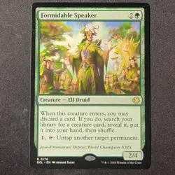 Magic: The Gathering- Formidable Speaker - Lorwyn Eclipsed (ECL) Non Foil NM - Image 1