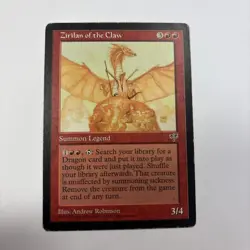 Zirilan of the Claw HP Mirage MIR English Regular 1996 Legendary Dragon - Image 1
