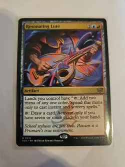 Resonating Lute - Secrets of Strixhaven - MtG - Image 1