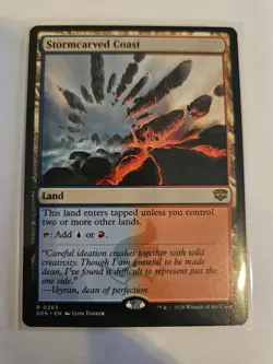 Stormcarved Coast - MTG - Secrets Of Strixhaven - Regular - Image 1