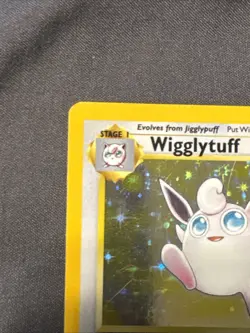 Pokemon Card Wigglytuff 16/64 Jungle HOLO RARE - LP - Image 3